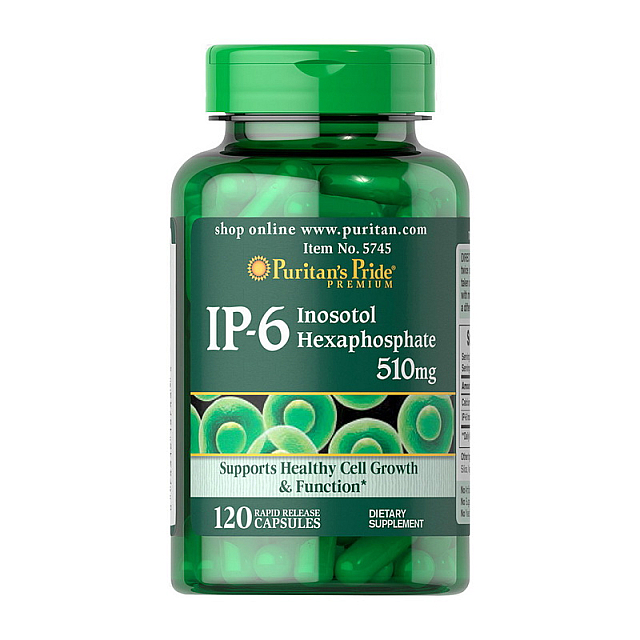 IP-6 Inositol Hexaphosphate 510 mg (120 caps)  