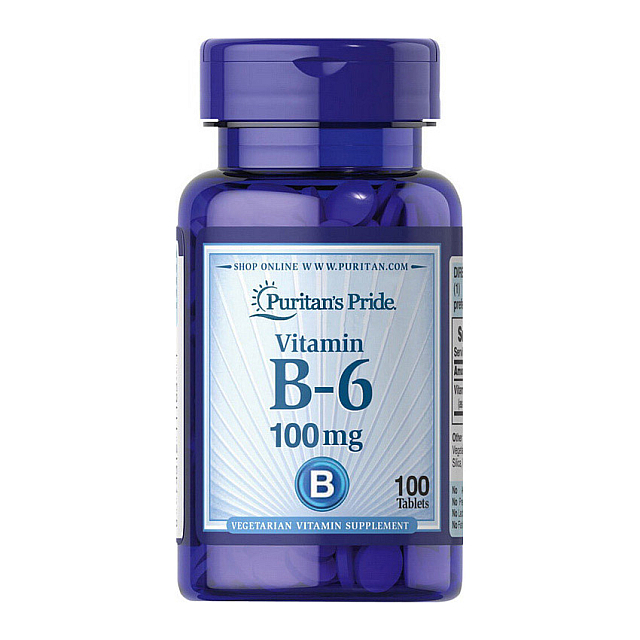 Vitamin B-6 100 mg (100 tablets)  