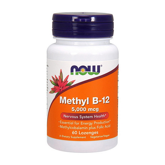 Methyl B-12 5000 mcg (60 Lozenges)  