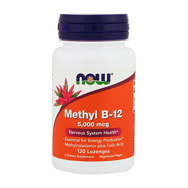 Methyl B-12 5000 mсg (120 Lozenges)  