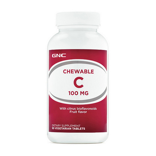 Chewable C 100 mg (90 veg tab) Fruit 