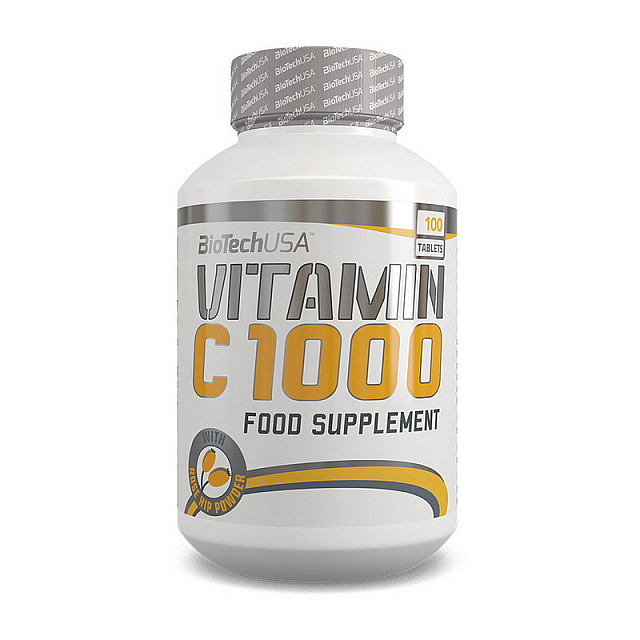 Vitamin C 1000 with rose hips (100 tabs)  