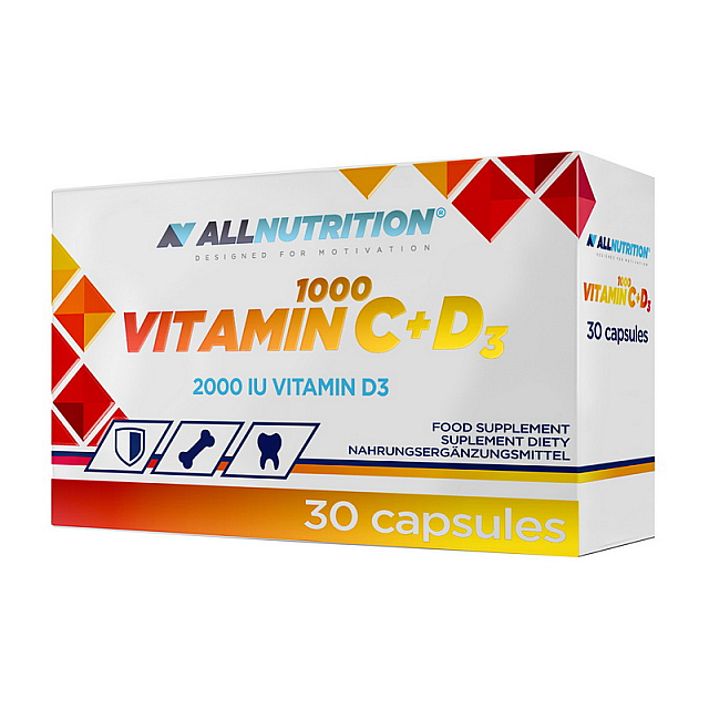 Vitamin C+D3 (30 caps)  