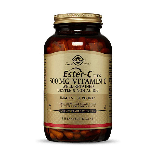 Ester-C plus 500 mg Vitamin C (250 veg caps)  