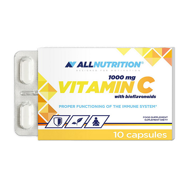 Vitamin C with bioflavonoids 1000 mg (10 caps)  
