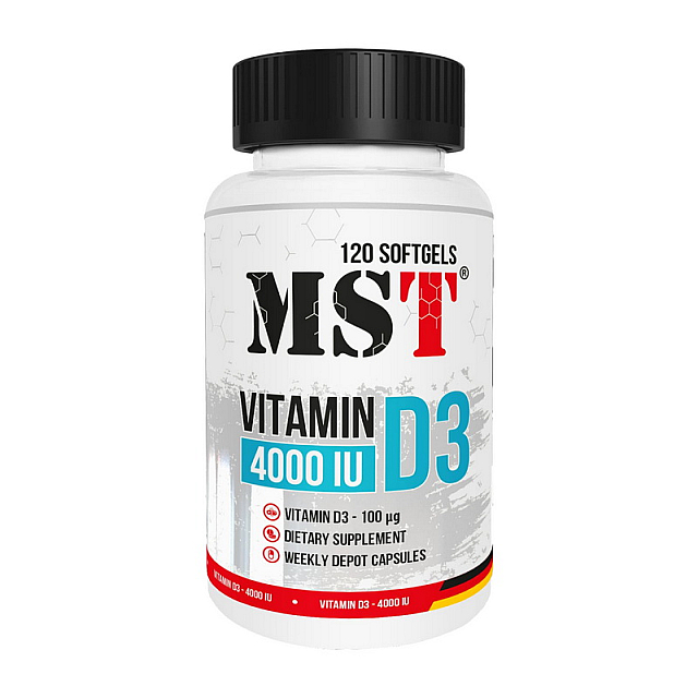 Vitamin D3 4000 IU (100 mcg) (120 softgels)  
