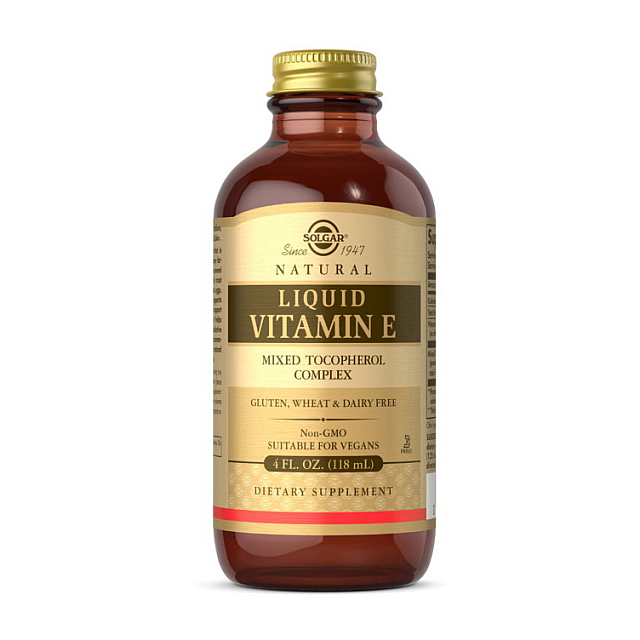 Liquid Vitamin E mixed tochopherol complex (118 ml)  