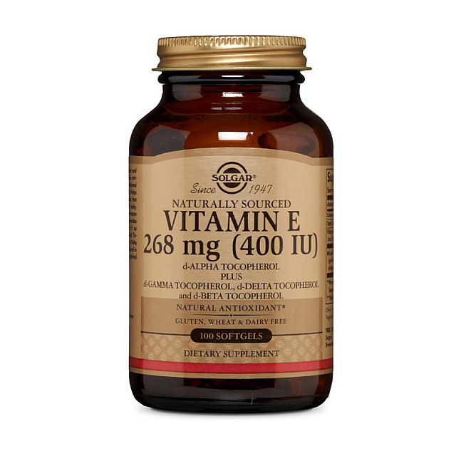 Vitamin E 268 mg natural (400 IU) (100 softgels)  