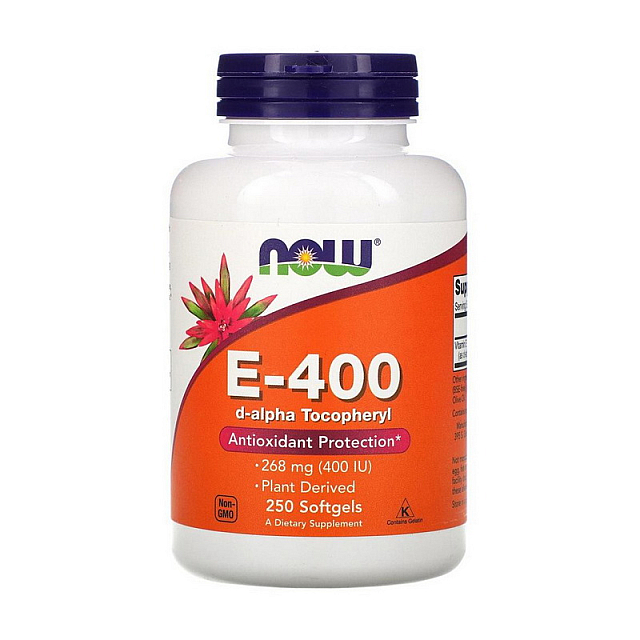 E-400 d-alpha Tocopheryl (250 softgels)  