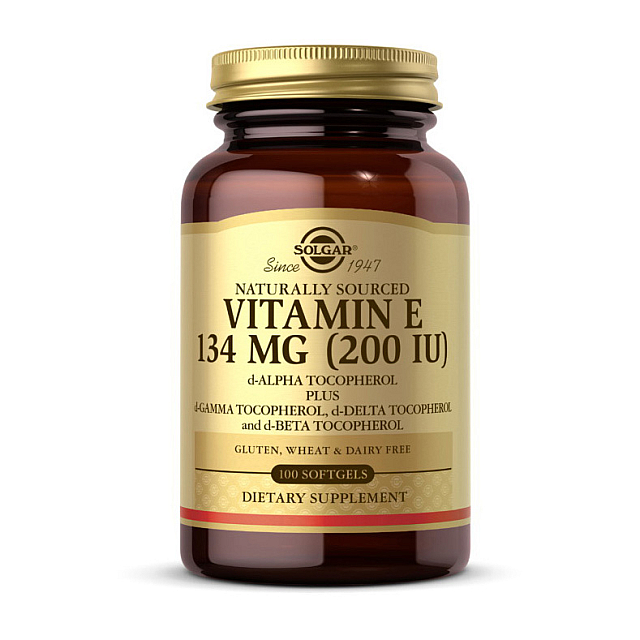 Vitamin E 134 mg natural (200 IU) alpha tocopherol plus (100 softgels)  