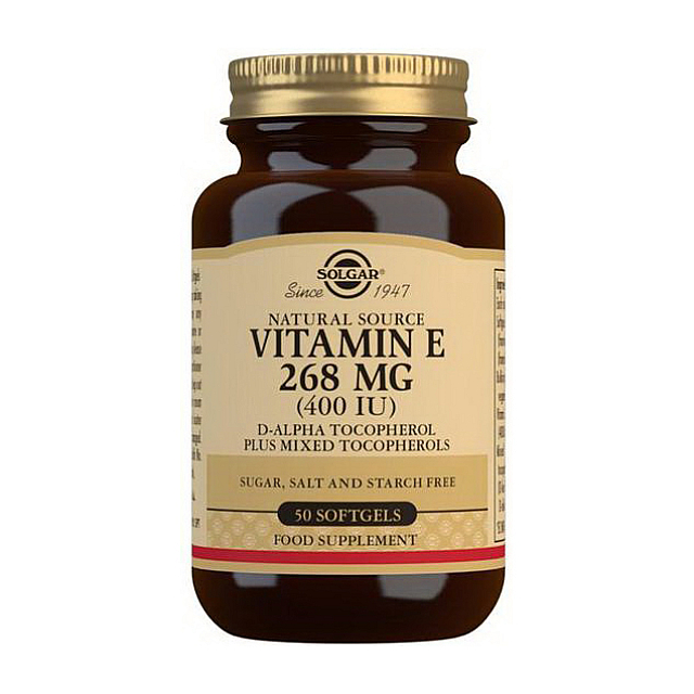 Vitamin E 268 mg (400 IU) (50 softgels)  
