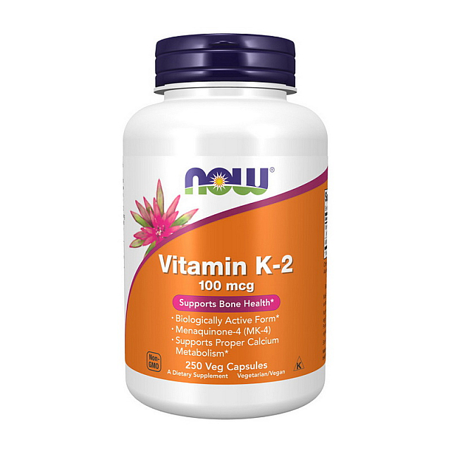 Vitamin K-2 100 mcg (250 veg caps)  