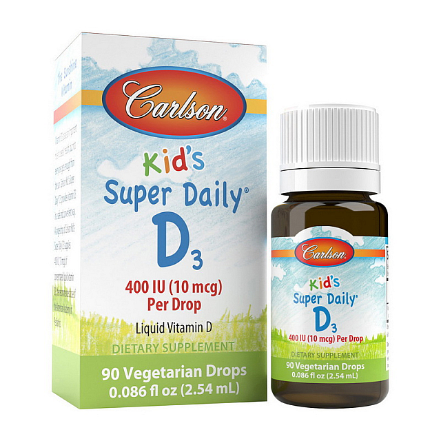 Kid's Super Daily D3 400 IU (10 mcg) (2,54 ml)  