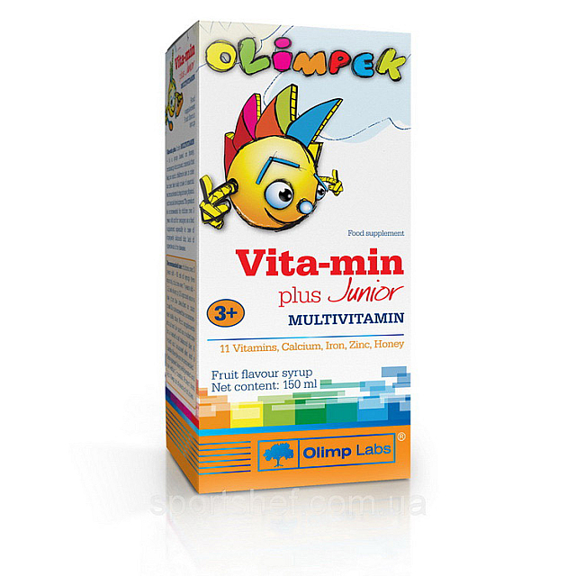 Vita-Min Plus Junior Multivitamin (150 ml) Fruit syrup 