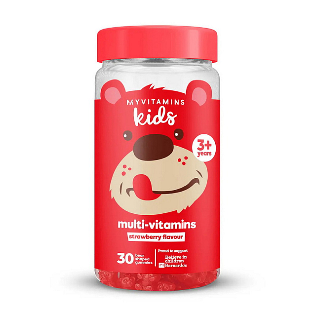 Kids Multivitamins (30 gummies)  Strawberry