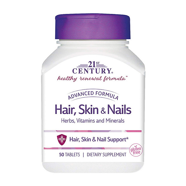 Hair, Skin & Nails Advanced Formula (50 tabs)