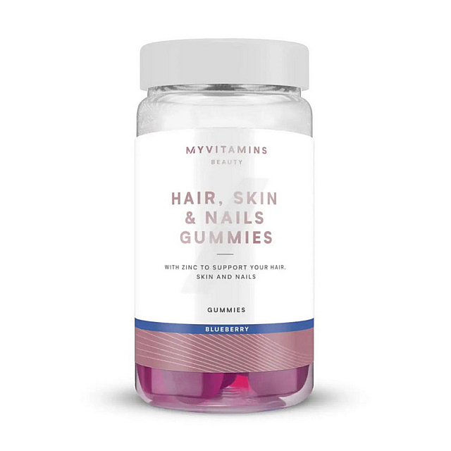 Hair, Skin & Nails Gummies (60 gummies)  Blueberry
