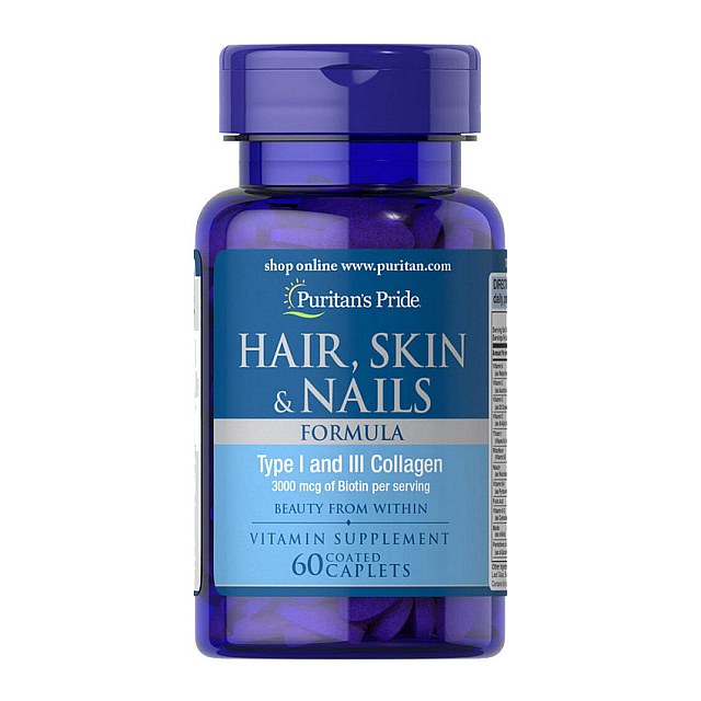 Hair, Skin & Nails (60 caplets)  