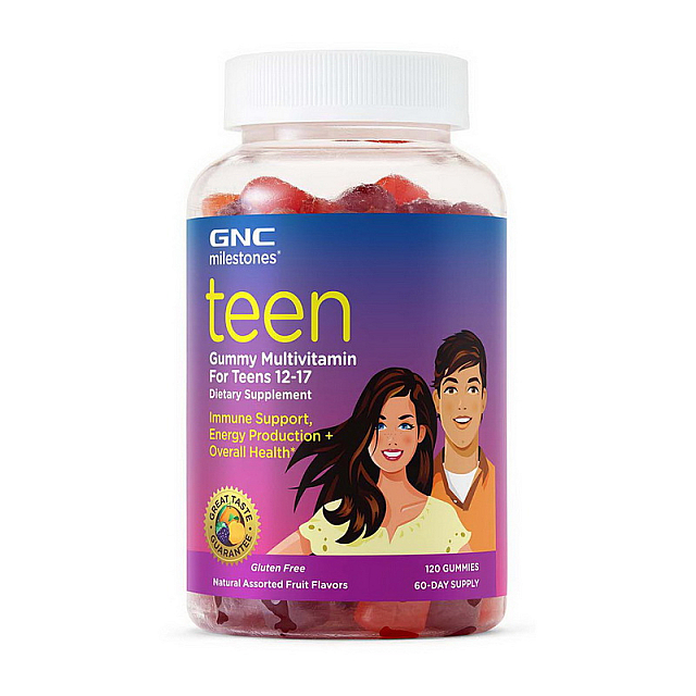 Teen Gummy Multivitamin (120 gummies) Assorted fruit 