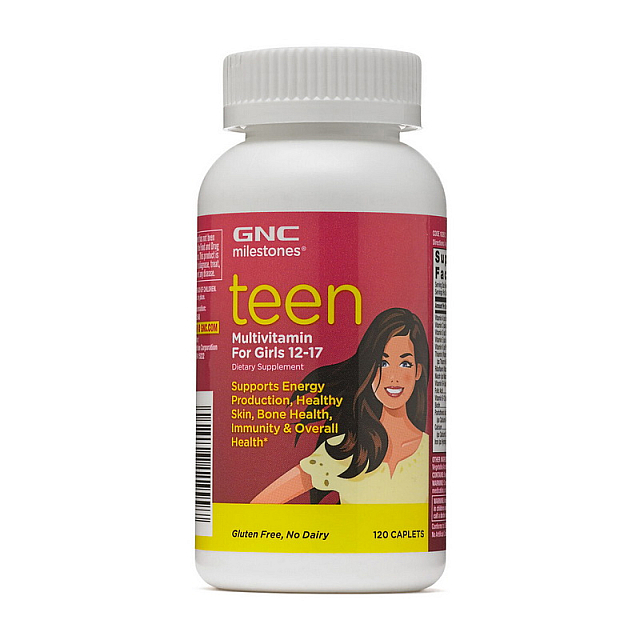 Teen Multivitamin for girls 12-17 (120 caplets)  