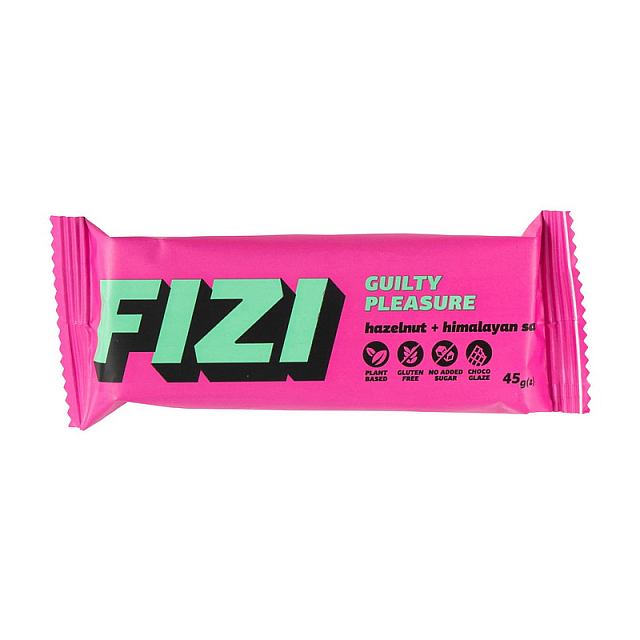 Fizi Guilty Pleasure Bar (45 g)  Hazelnut-himalayan salt