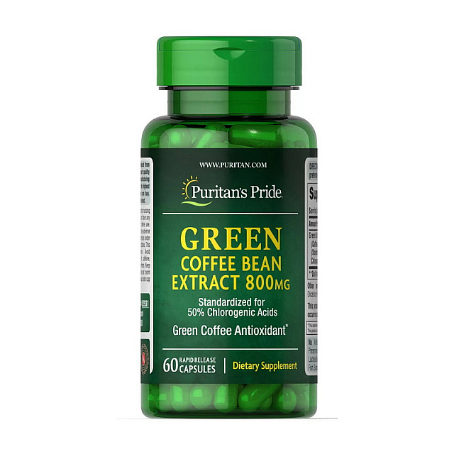 Green Coffee Bean Extract 800 mg (60 caps)  