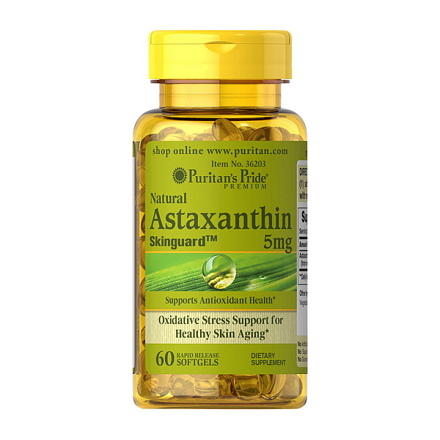 Astaxanthin 5 mg (60 softgels)  